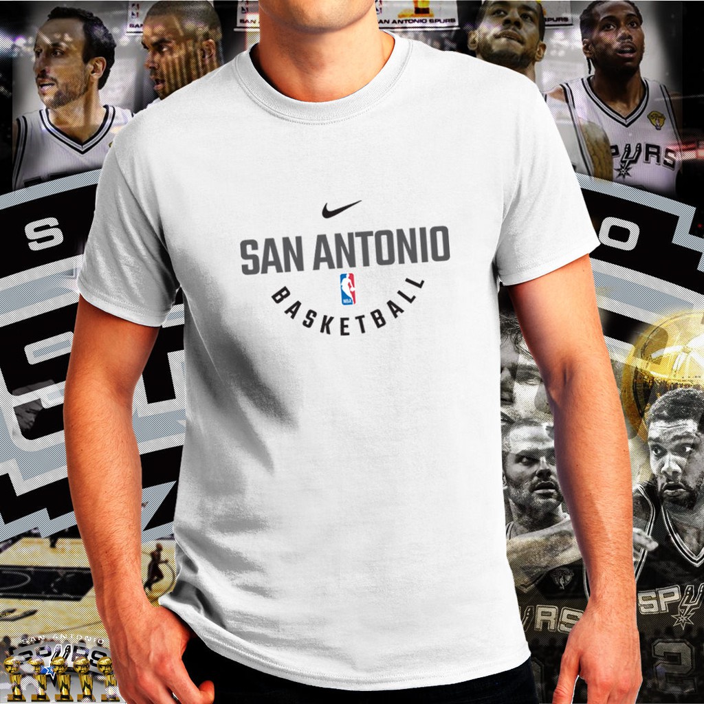 spurs basketball t shirt