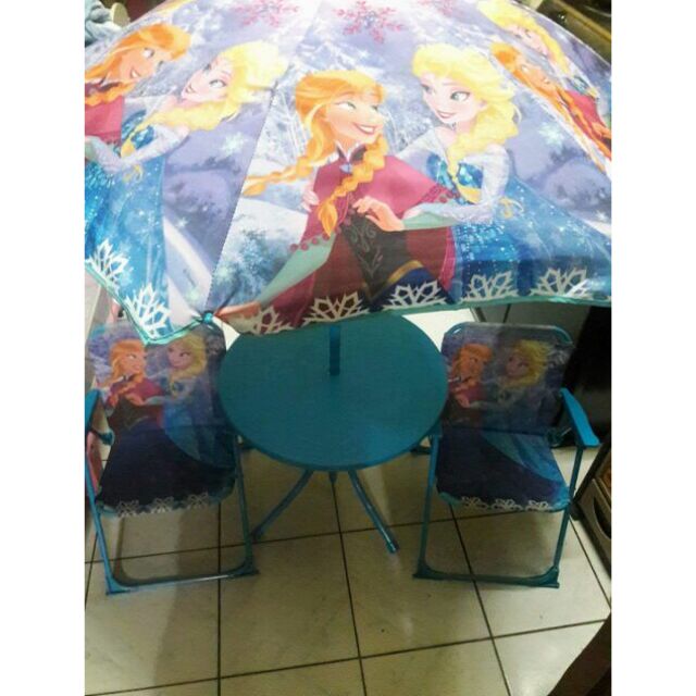 frozen kids table and chairs