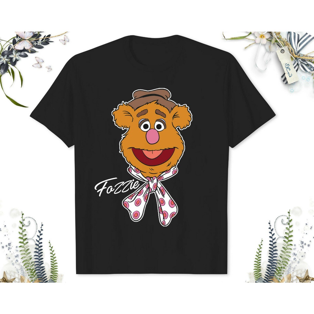 Daily Wear Summer Cotton Fozzie Bear Portrait The Muppets Unisex Adult T-Shirt