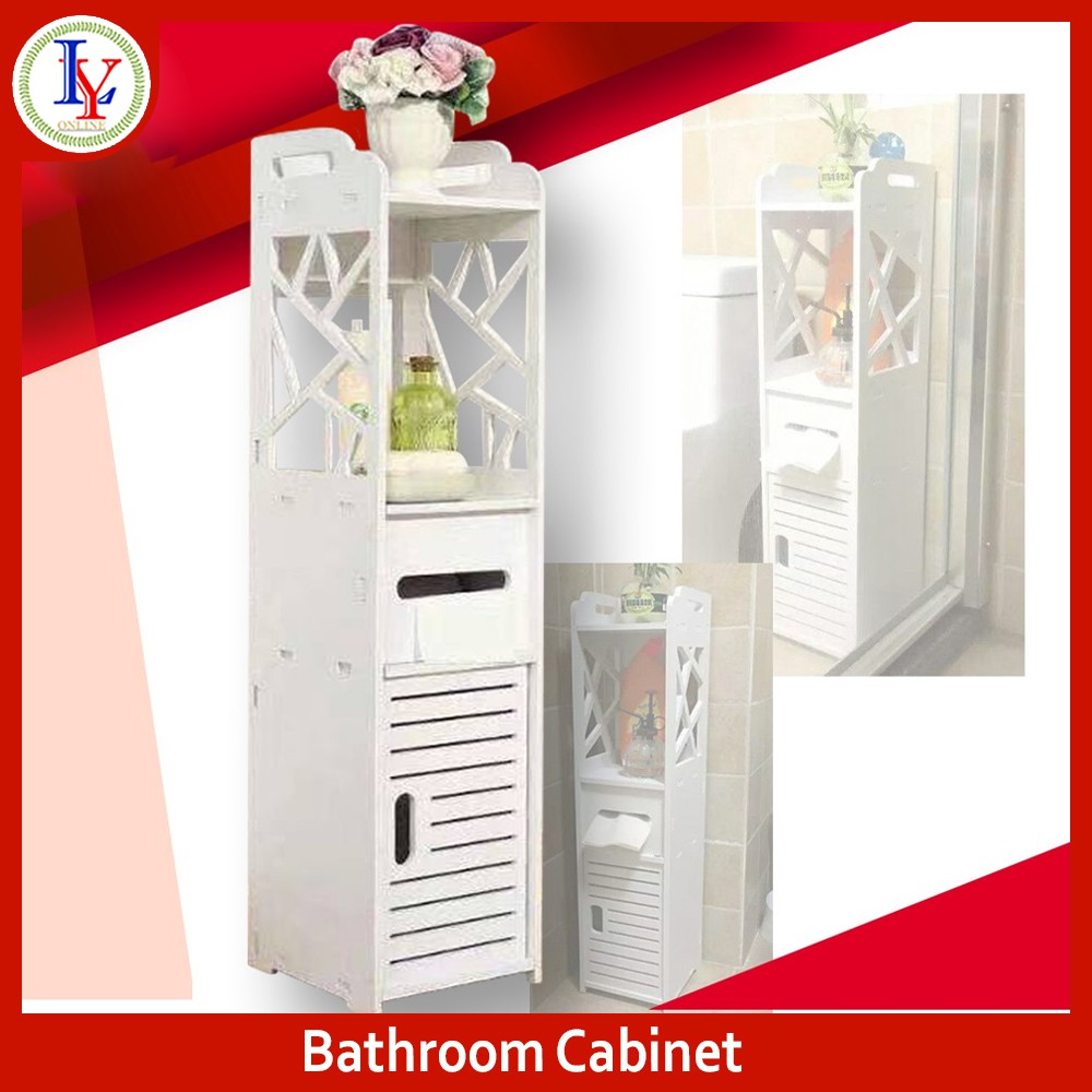 Bathroom Cabinet 82.5cm X 23cm X 22cm Dimension Design 2 OEM | Shopee