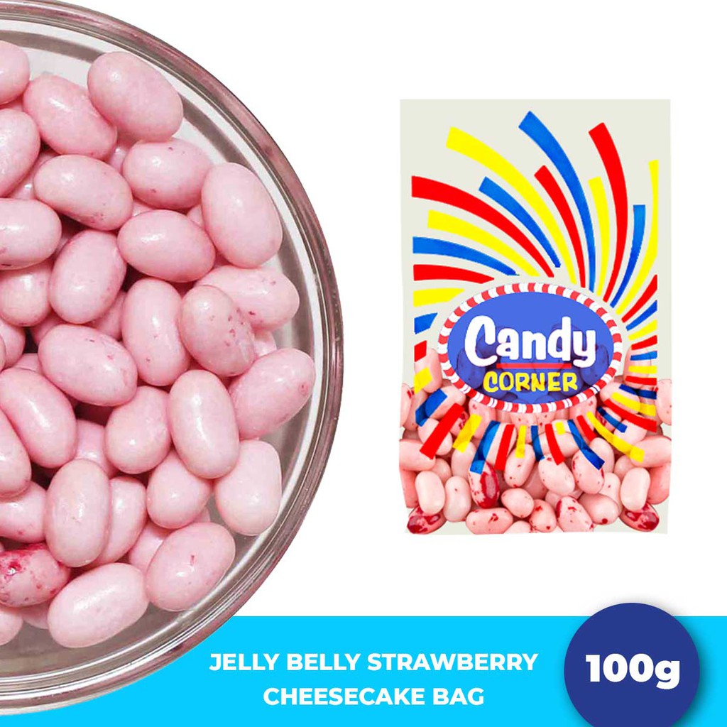 Jelly Belly Strawberry Cheesecake Jelly Beans 100g | Shopee Philippines