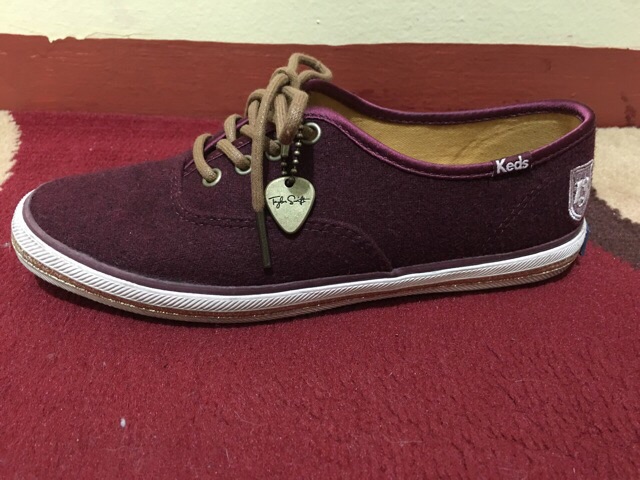 maroon keds