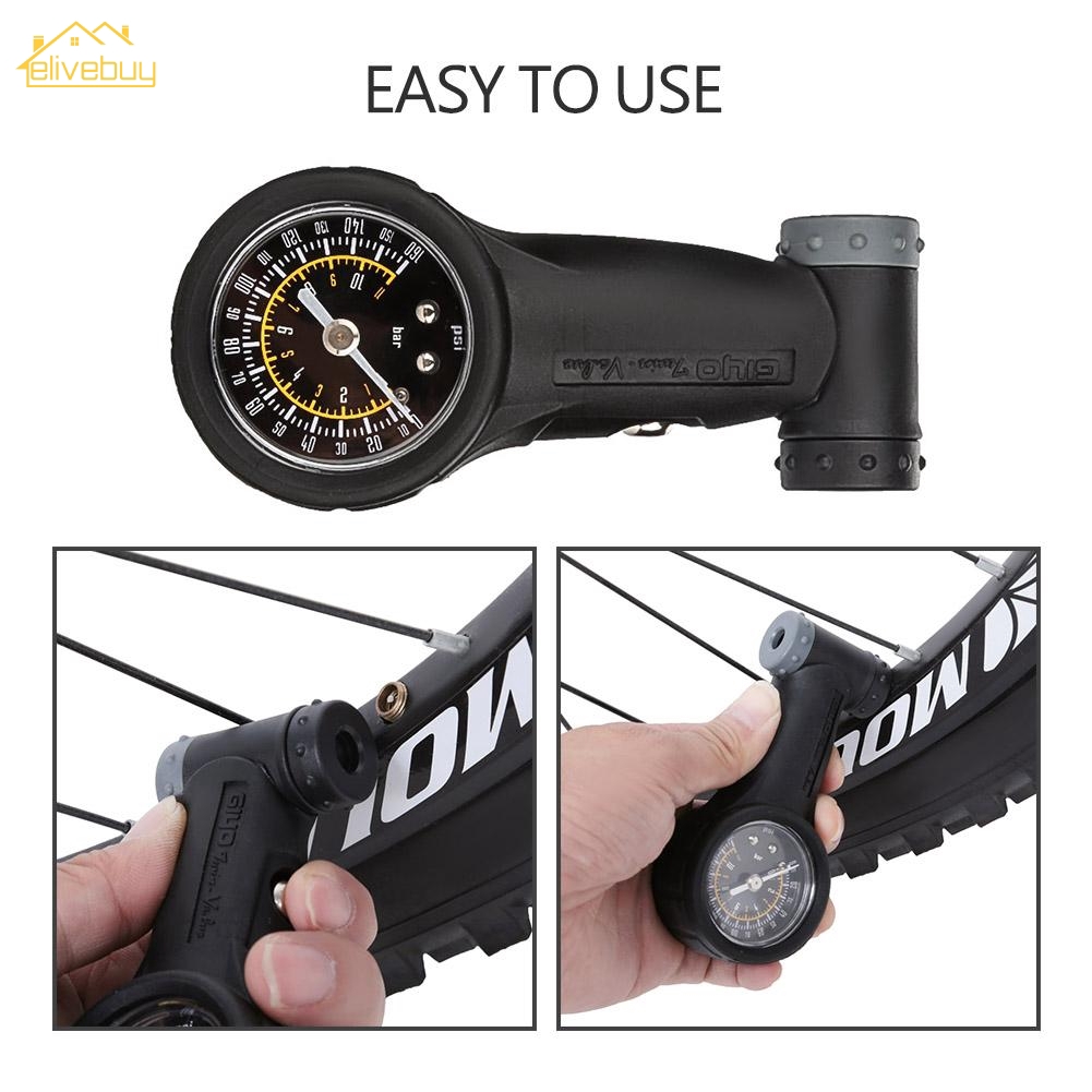 road bike tire pressure gauge