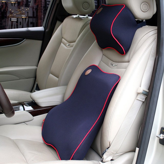 Car Auto Seat Supports Back Lumbar, Back Seat Cushion For Car