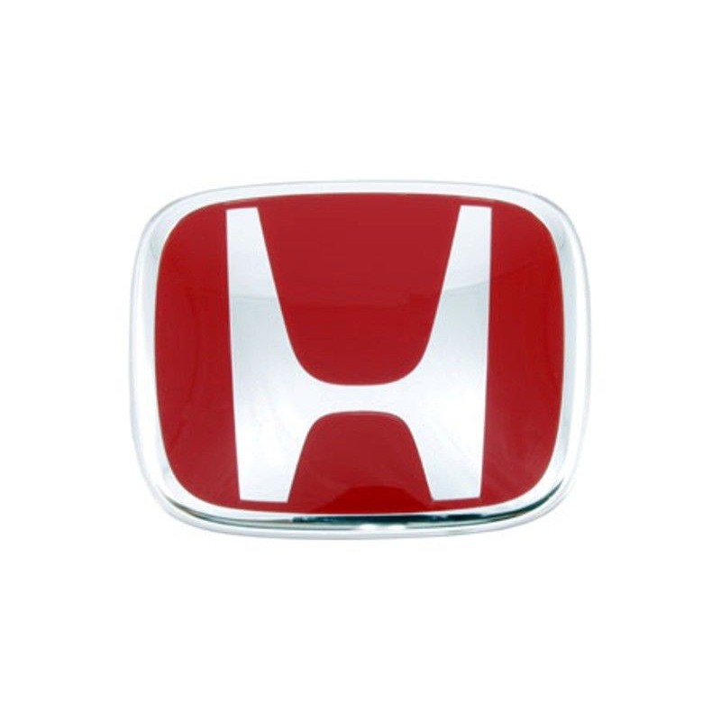 Jdm Style Honda Red Emblem Logo Size 93 X 75mm Badge Snw J01 Shopee Philippines
