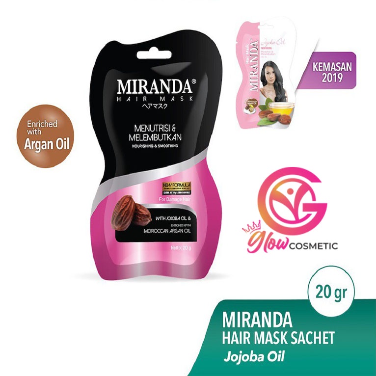 Miranda Hair Mask With Jojoba Oil And Moroccan Argan Oil Sachet 30g Shopee Philippines 9721