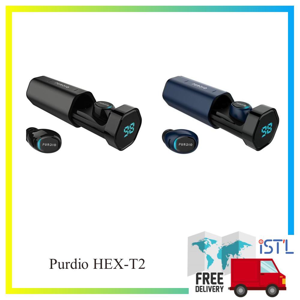 Purdio Hex T2 Bluetooth 5 0 True Wireless Stereo Earbuds Shopee Philippines