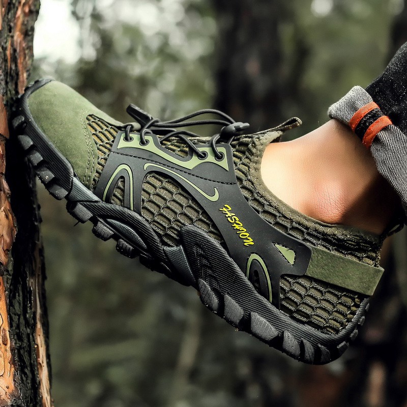 breathable hiking shoes