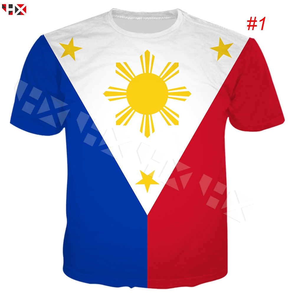 Philippine Flag T Shirt Design