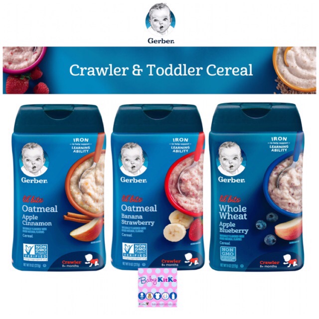 gerber lil bits cereal