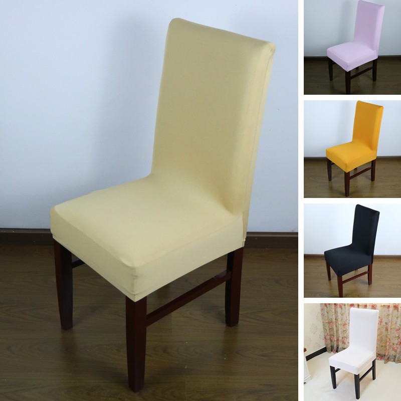 Seat Covers Kitchen Bar Dining Spandex Chair Cover Shopee