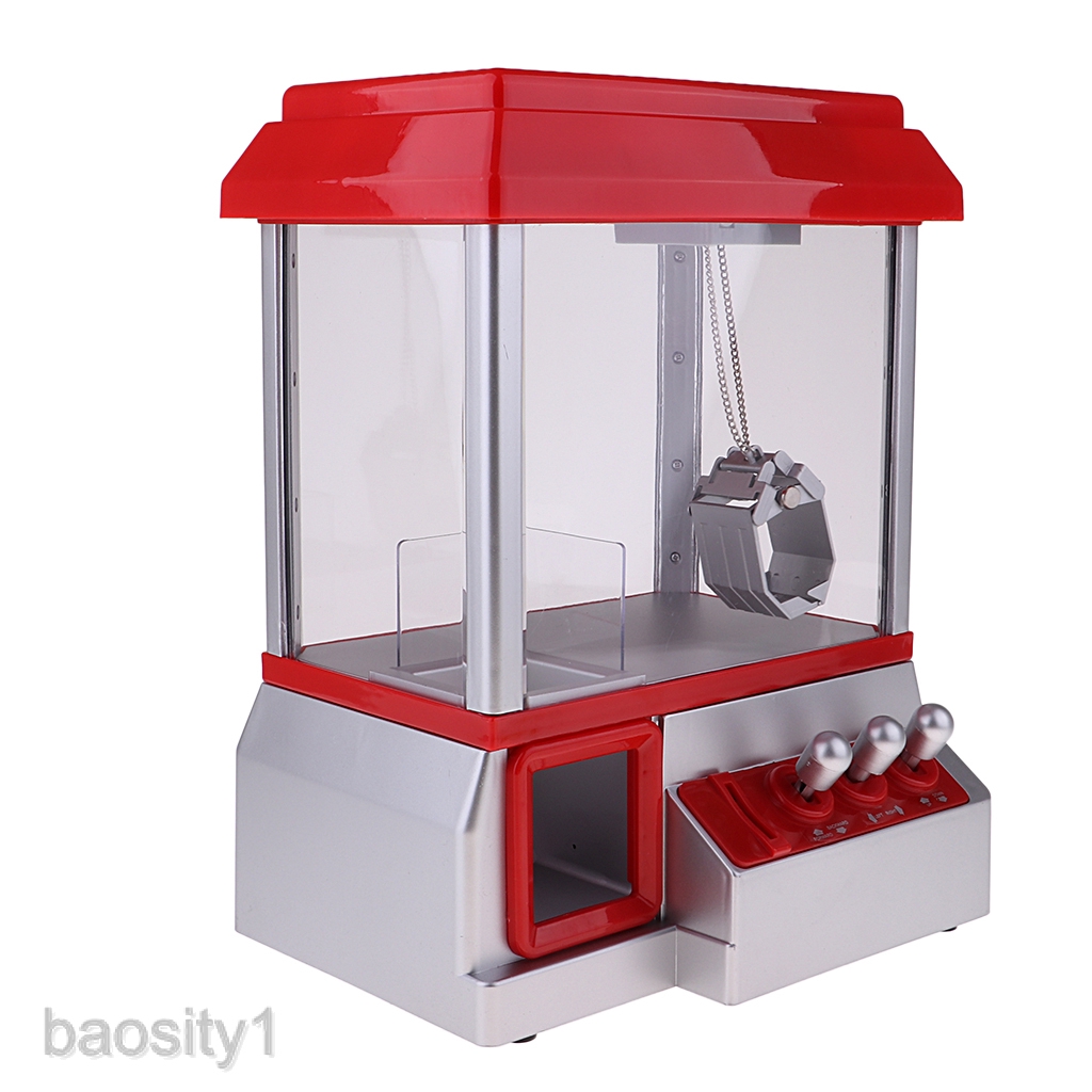 electronic claw toy grabber machine with led lights