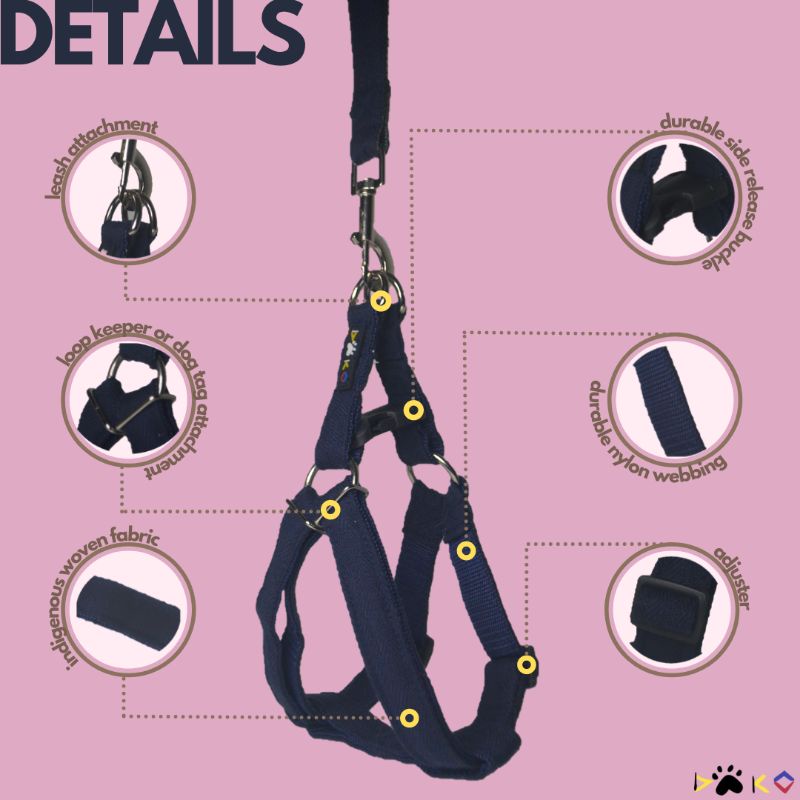DAKO Pet Harness with Leash | Dog Harness or Cat Harness #7