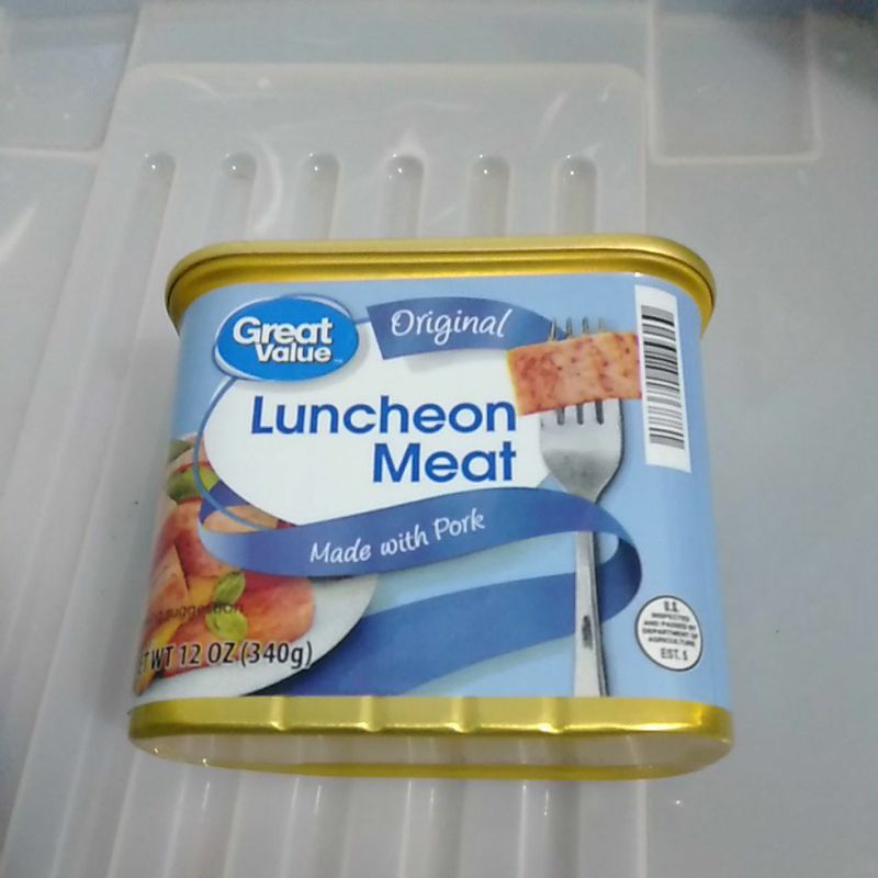 Great Value Luncheon Meat Shopee Philippines