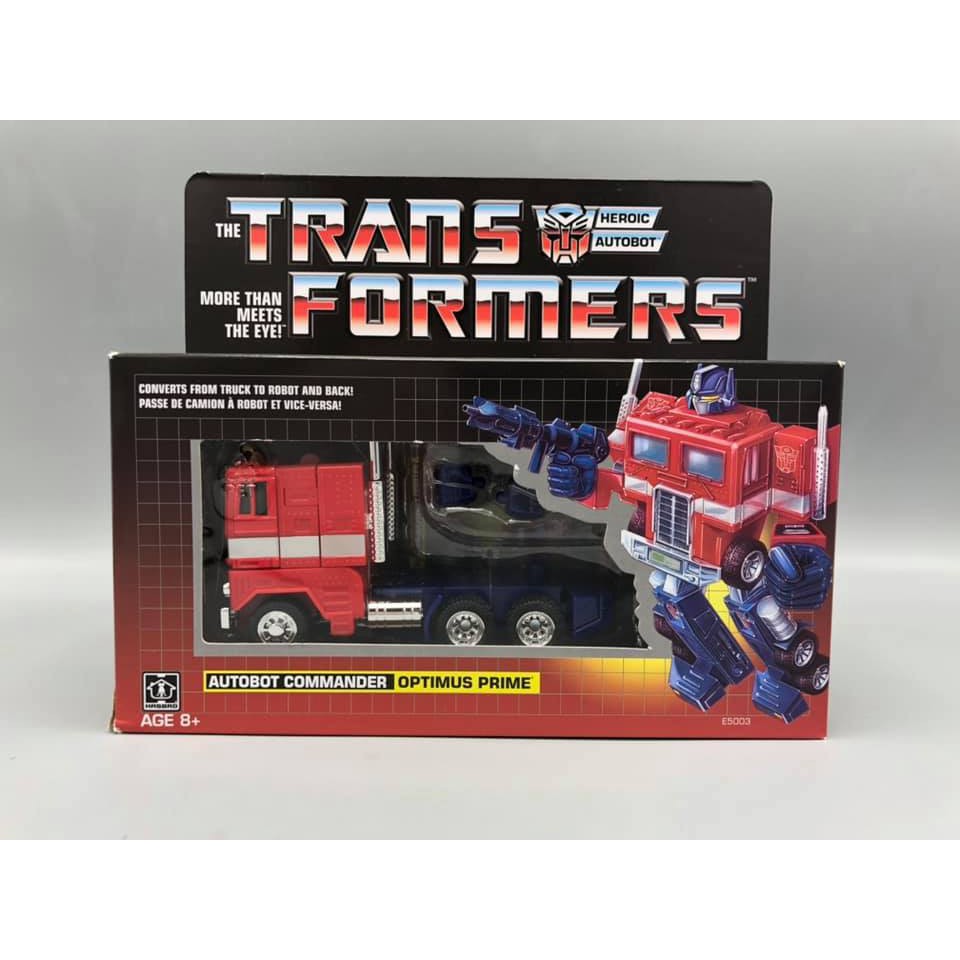 Hasbro Transformers Reissue G1 Optimus Prime Shopee Philippines