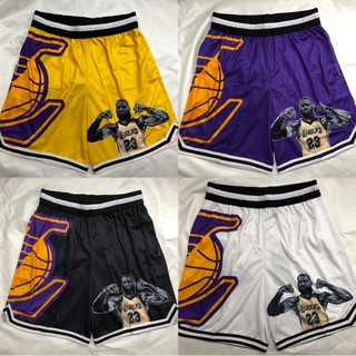 lakers dri fit shorts