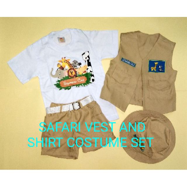 safari outfit for 1 year old boy