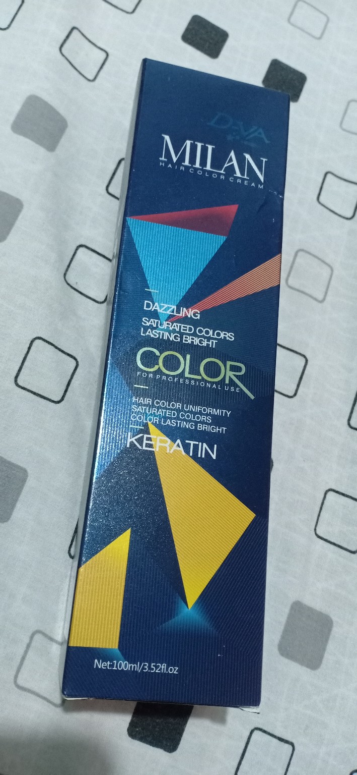 Milan hair color cream firstpage assorted color 100ml salon use