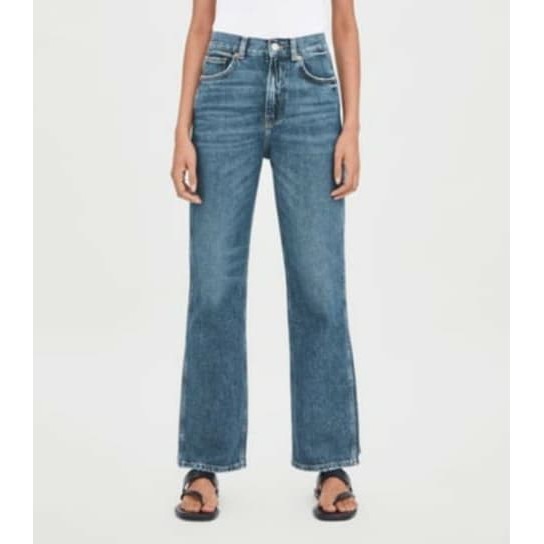 jeans straight full length zara