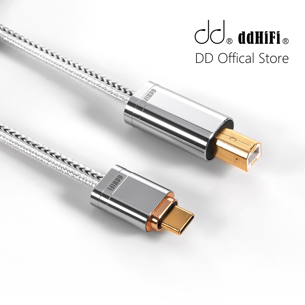 DD DdHiFi TC09BC (USB-C To USB-B) HiFi Audiophile Cable With Double ...