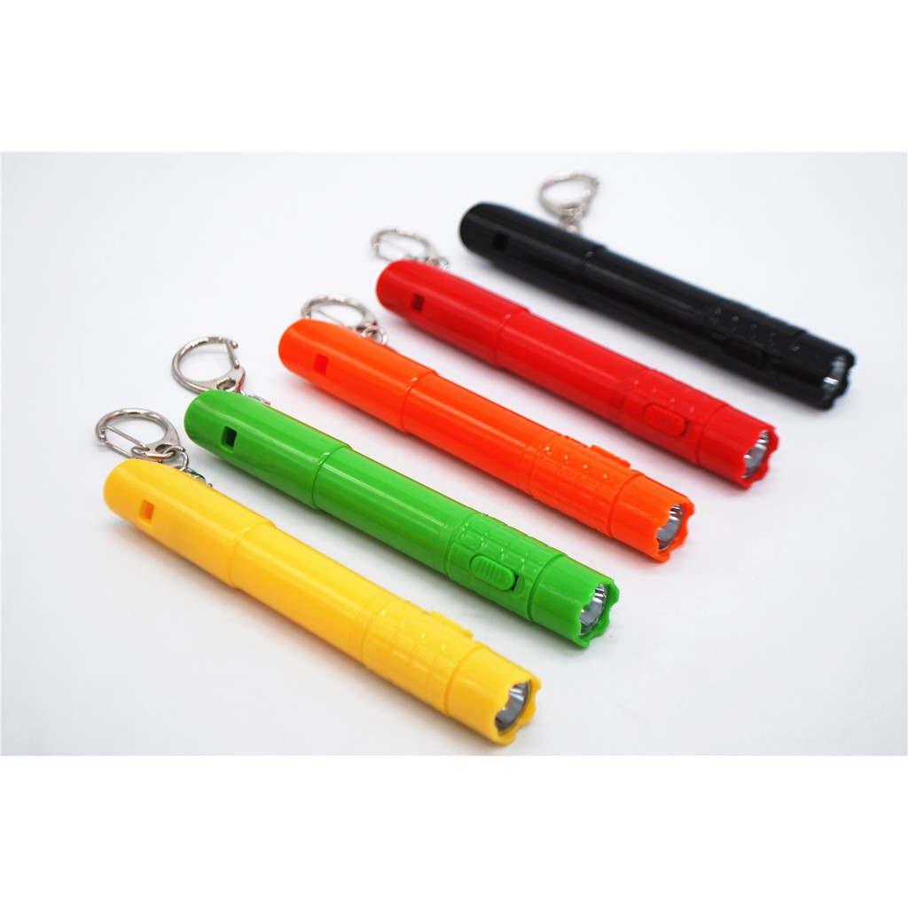 emergency whistle flashlight LED pen 