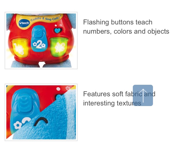 vtech cora cuddle and sing