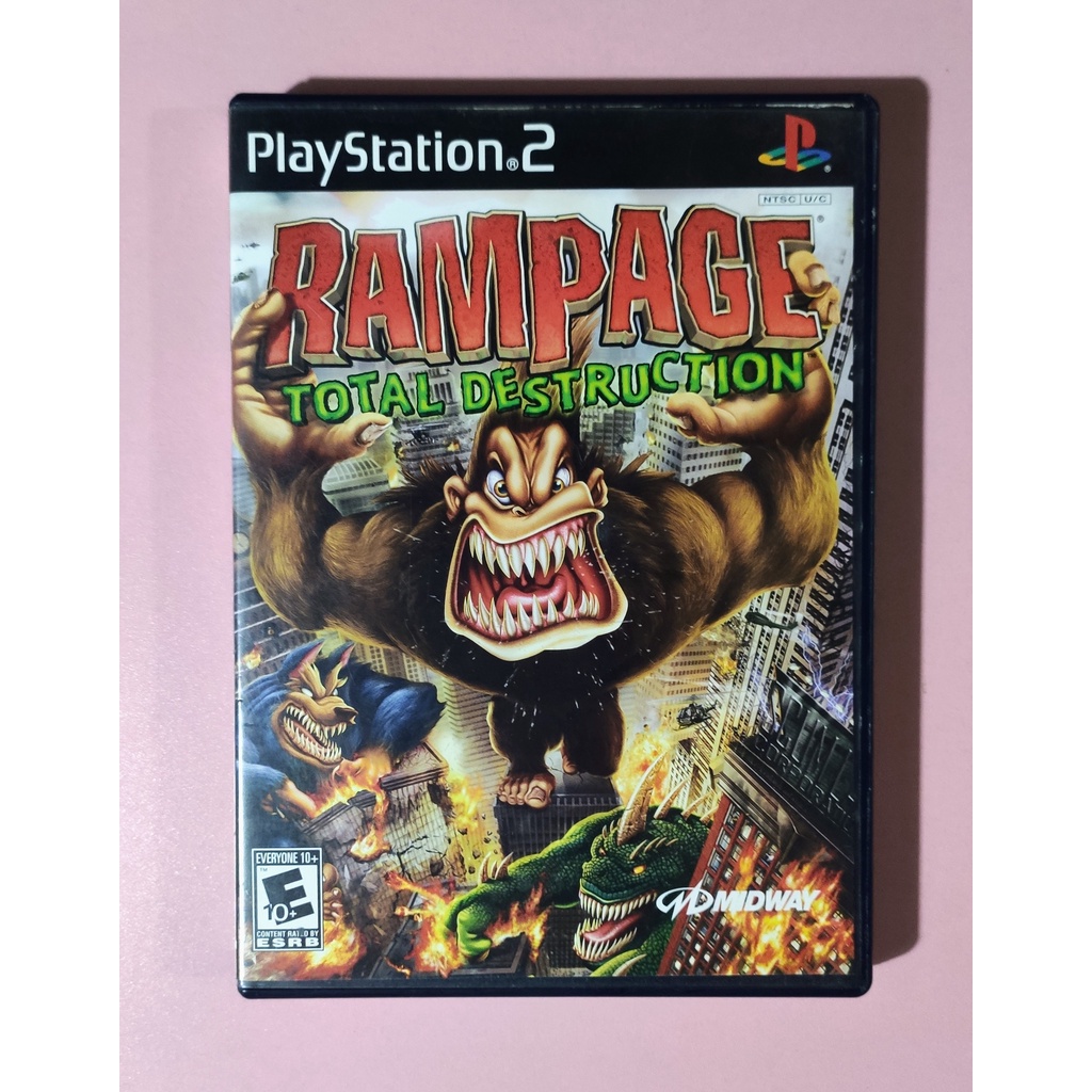 Rampage Total Destruction - [PS2 Game] [NTSC / ENGLISH Language ...