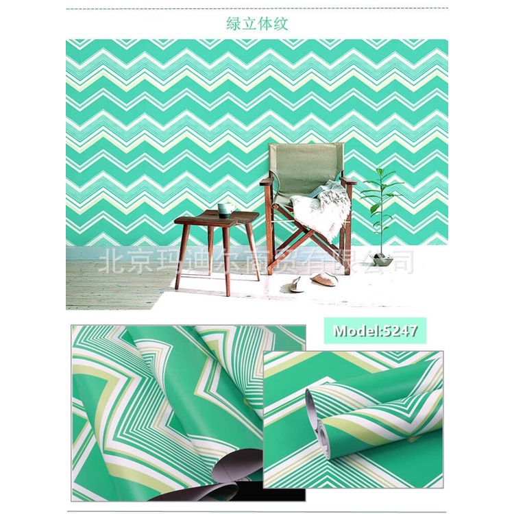 kkl store Wallpaper 10Mx45CM PVC Self adhesive Waterproof Brick Wall