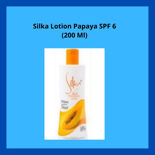 Silka Lotion Papaya SPF 6 (200 Ml) Shopee Philippines