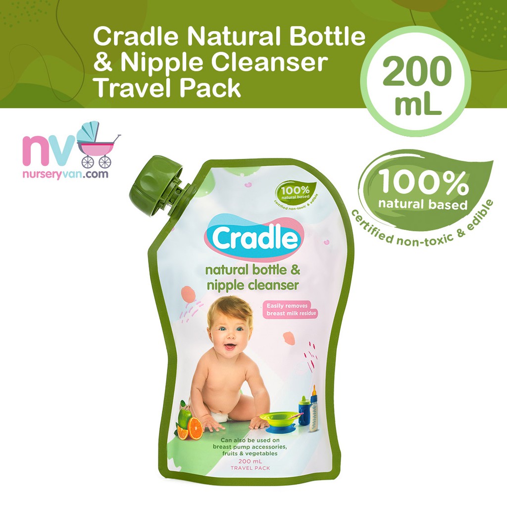 cradle bottle cleanser