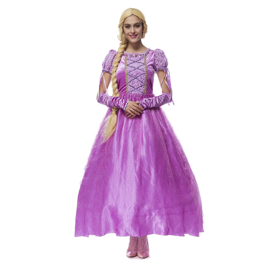 purple rapunzel dress