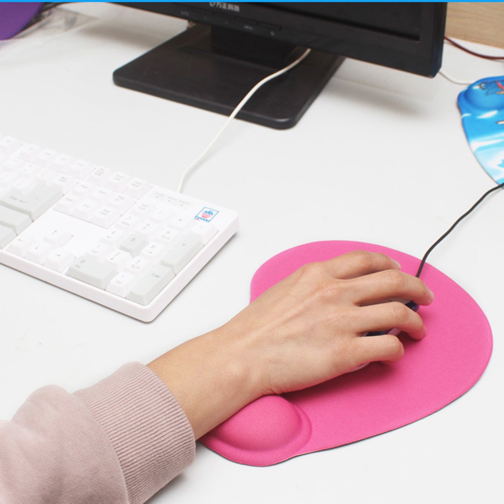 Ergonomic Comfort Wrist Support Mouse Pad Mice Mat | Shopee Philippines