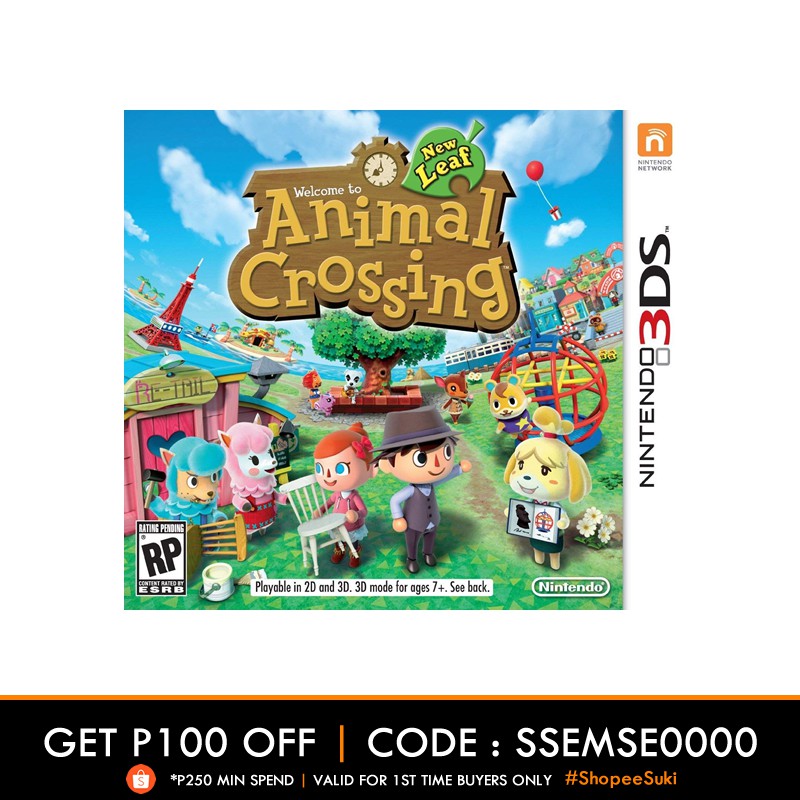 animal crossing new leaf 3d