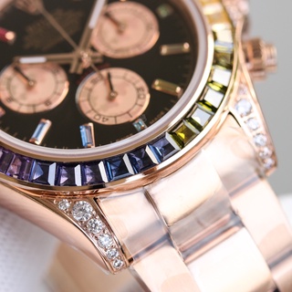 Rolex Rainbow Daytona series is equipped with 7750 mechanical movement. #2