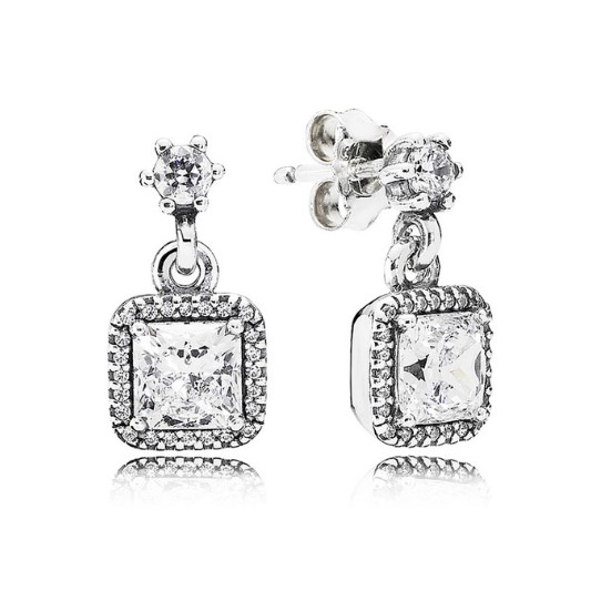 stud and dangle earrings