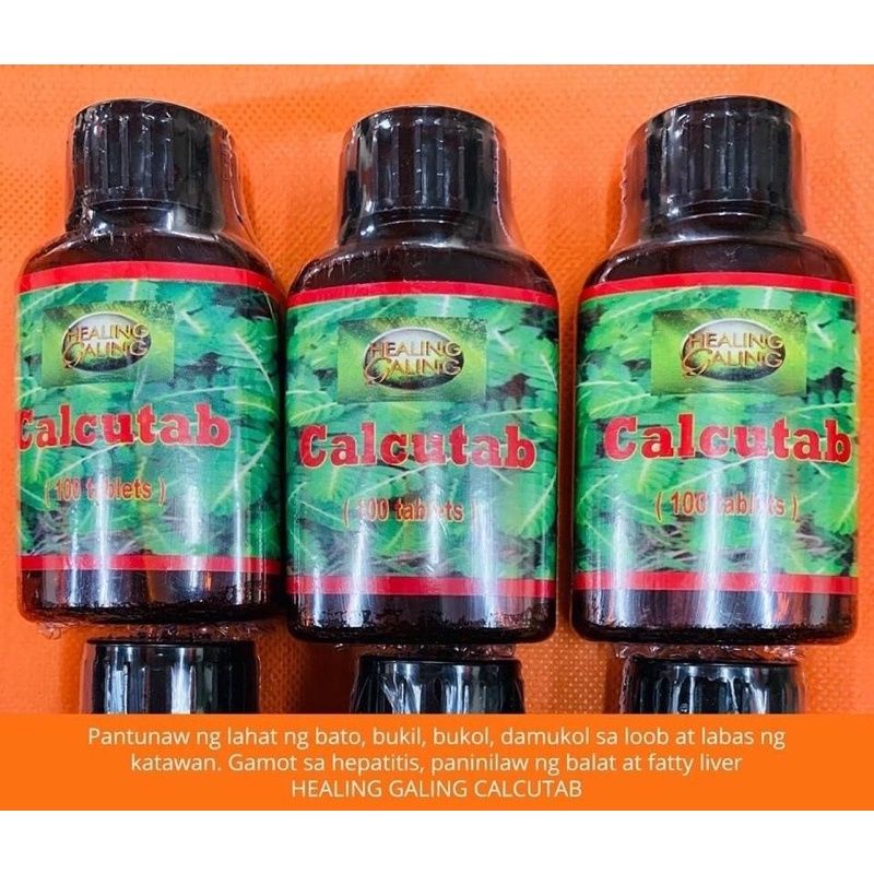 YES PH Authentic Healing Galing Herbal CALCUTAB, Food Supplement, 100 ...