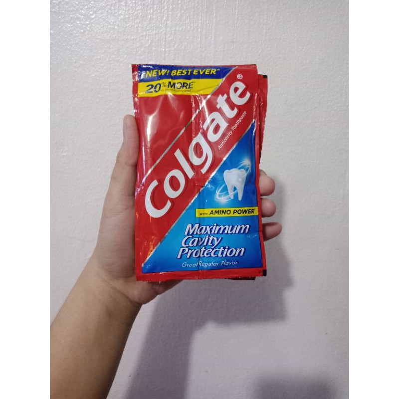 COLGATE TOOTHPASTE SACHET 12 PCS Shopee Philippines
