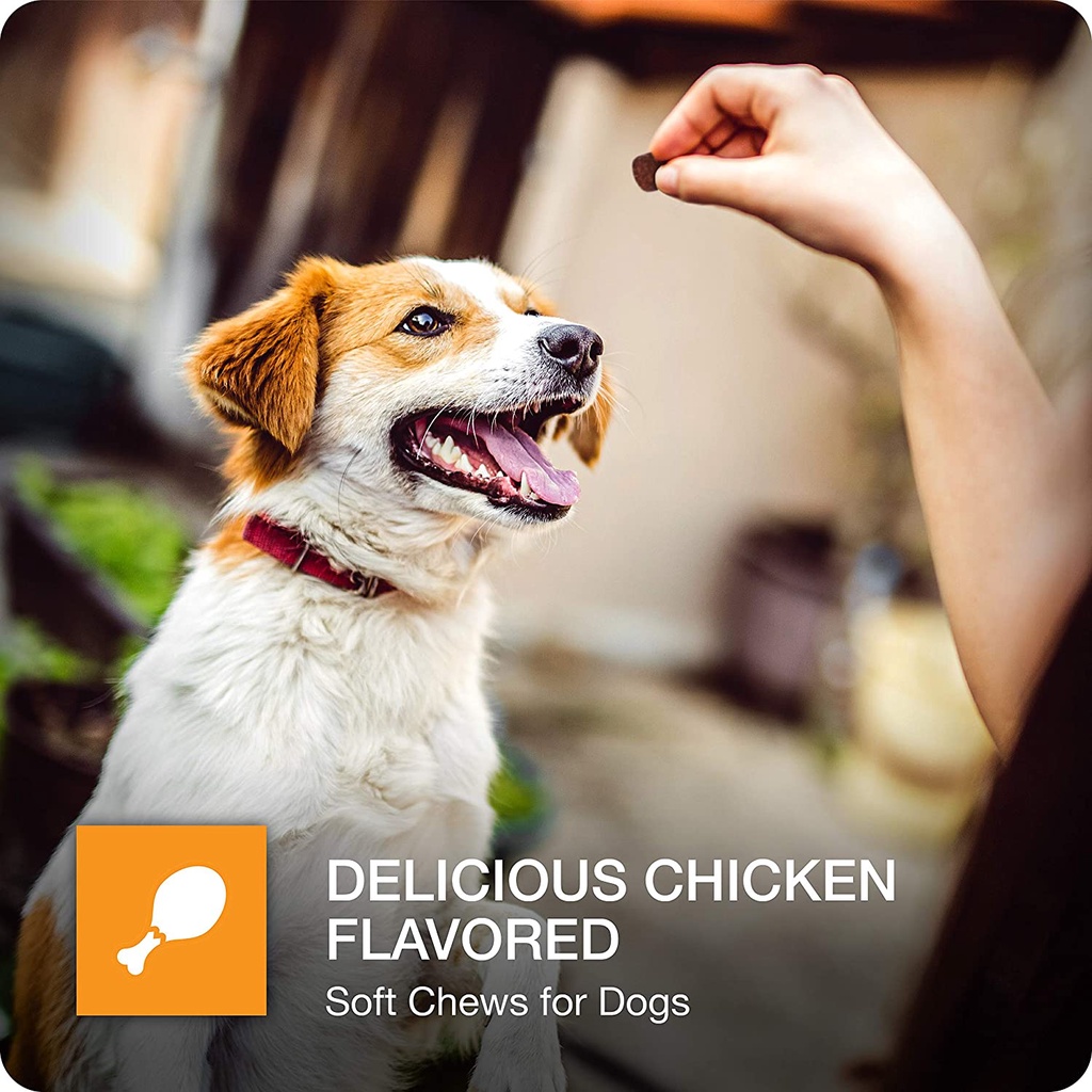 VETIQ Hip & Joint Supplement for Dogs, Chicken Flavor, 30 Soft Chews #3