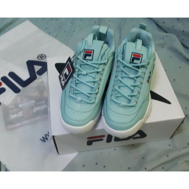 fila mint green shoes