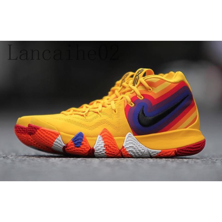 kyrie 4 shoes yellow