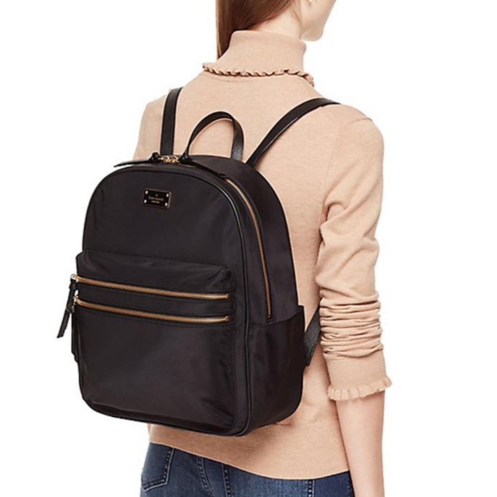 Kate Spade Bradley Backpack Wilson Road Black Authentic Bag | Shopee  Philippines