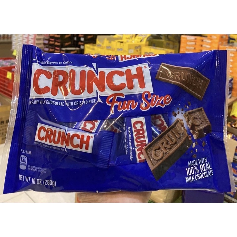 SALE‼️ NESTLE CRUNCH MILK CHOCOLATE FUN SIZE | Shopee Philippines