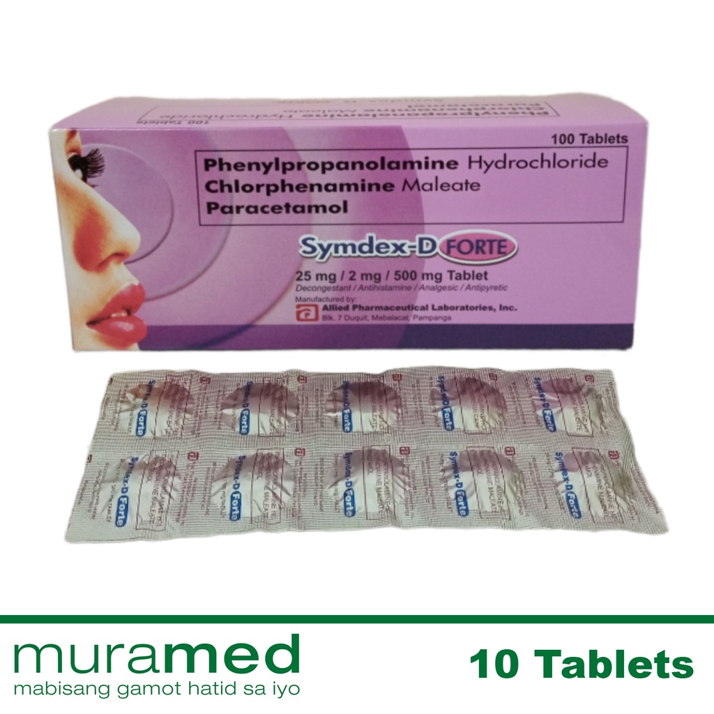 SymdexD FORTE Tablet 10's Shopee Philippines