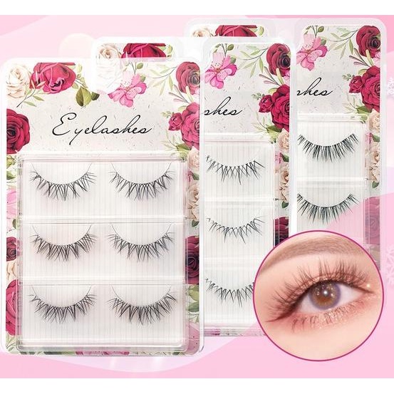 False Eyelashes 3D Soft Eyelashes Natural Makeup Daily Makeup False