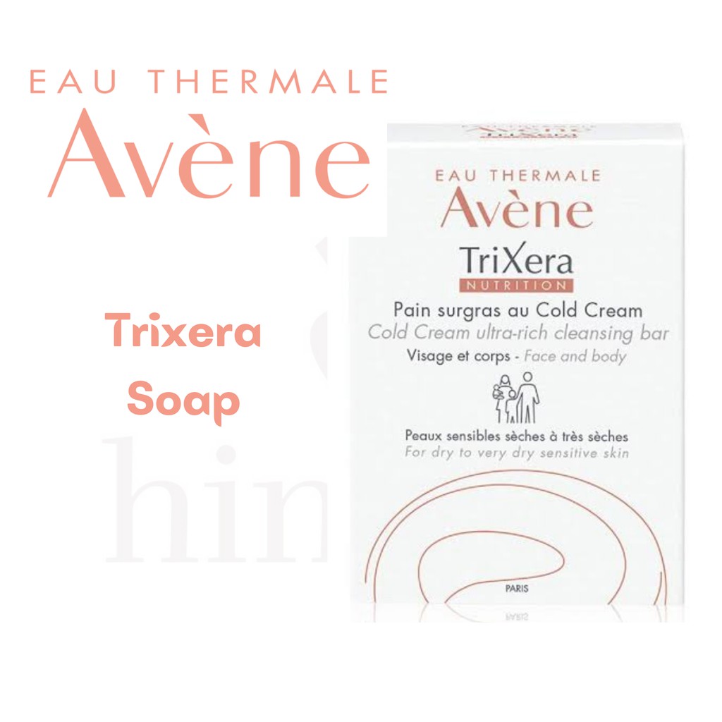 avene trixera soap
