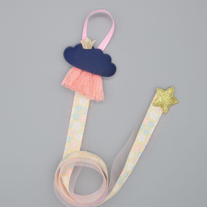 Some Girls Baby Ribbon Hanging Hair Bow Headband Clip Organizer