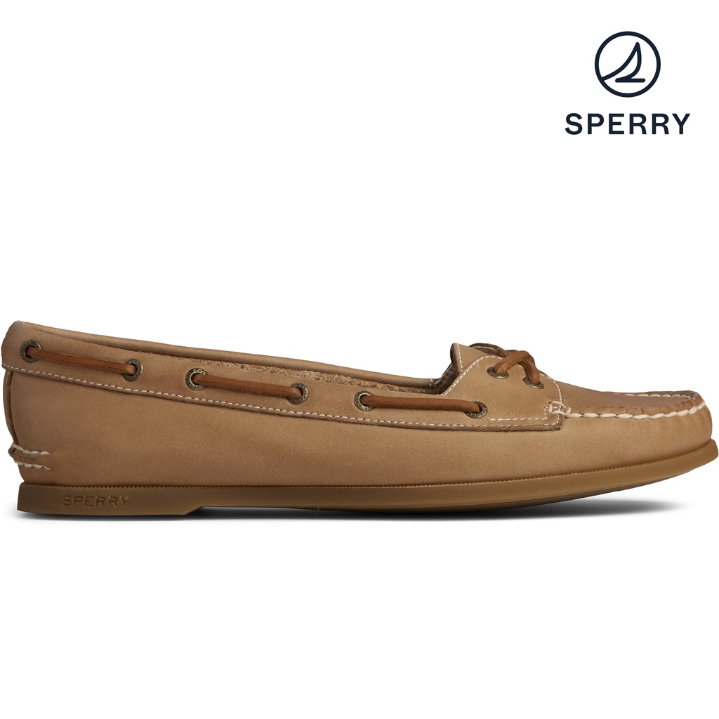 Sperry Women's Authentic Original Skimmer Leather Boat Shoes (Sahara) |  Shopee Philippines
