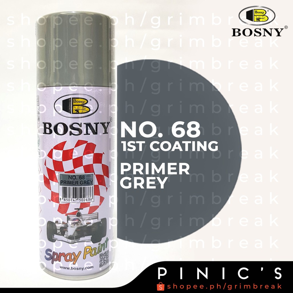 Bosny Primer Gray/Primer Grey (Other colors are available as well