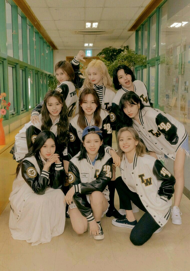 Kpop Twice University Stadium Leather Varsity Shopee Philippines