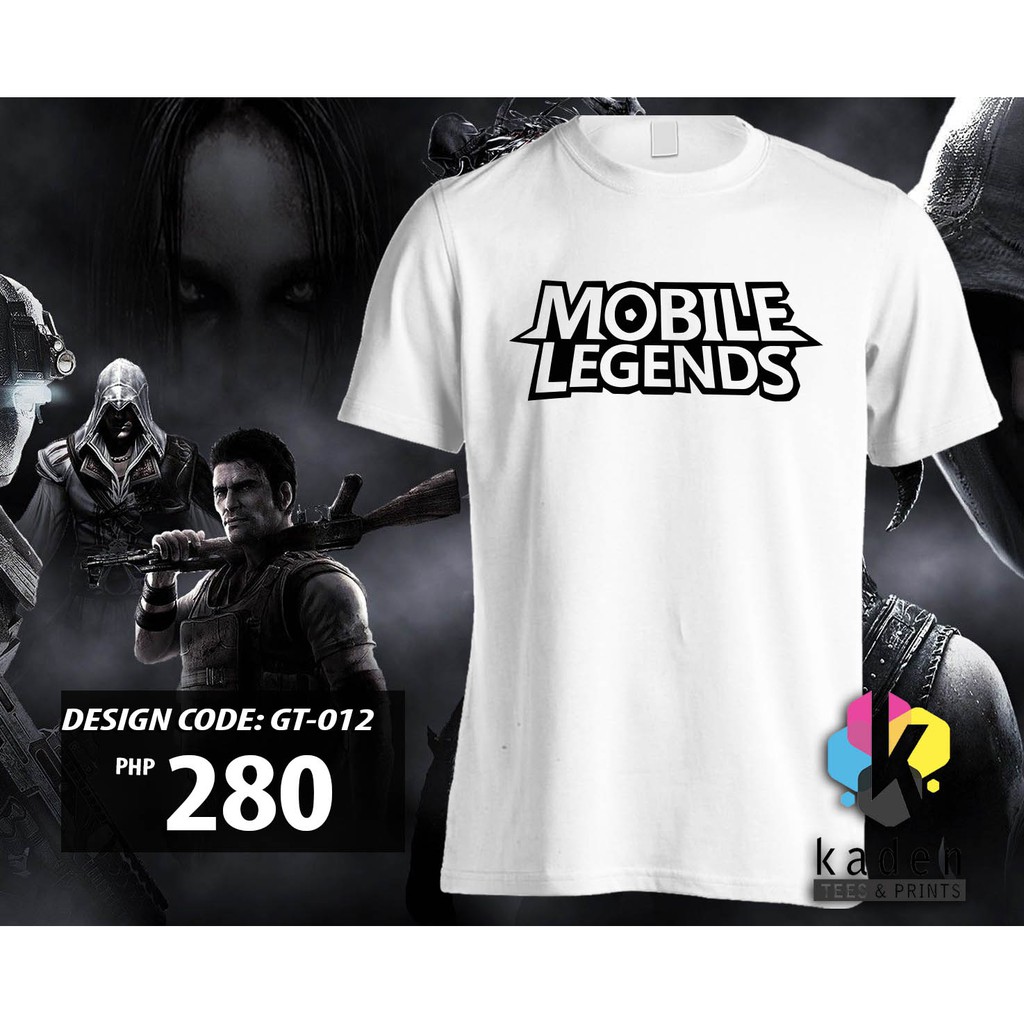 mobile legends shirt design